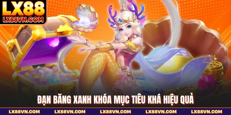 Đạn băng xanh khóa mục tiêu khá hiệu quả