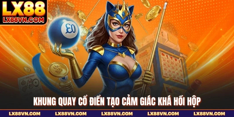 Khung quay cổ điển tạo cảm giác khá hồi hộp