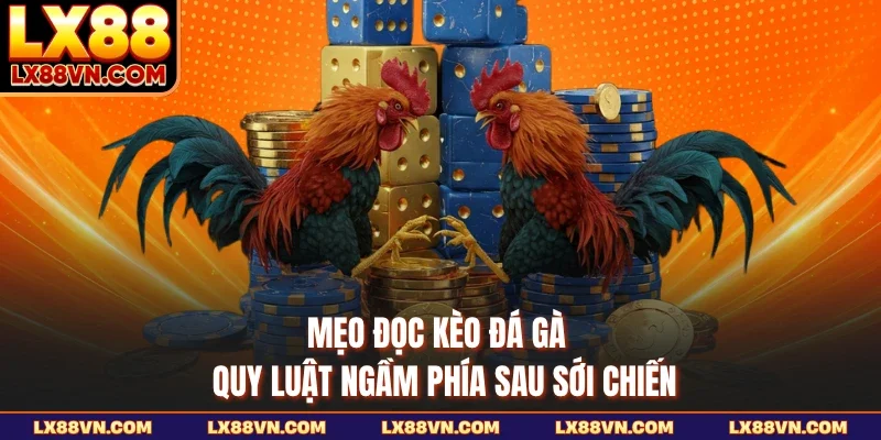 Mẹo Đọc Kèo Đá Gà - Quy Luật Ngầm Phía Sau Sới Chiến