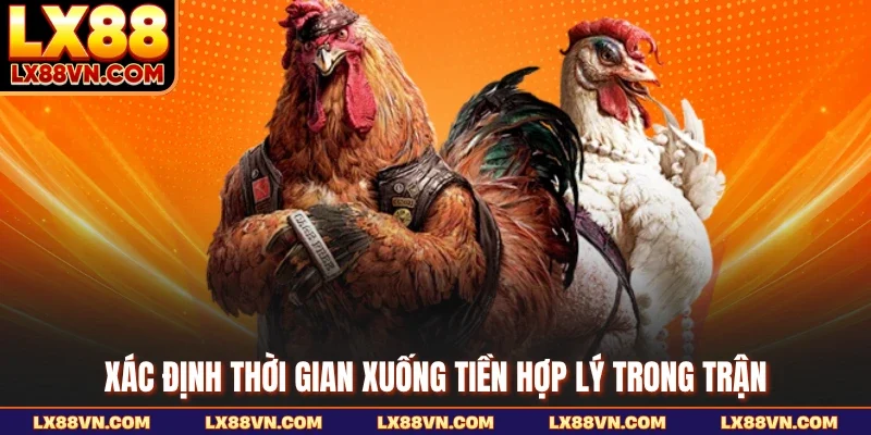 Xác định thời gian xuống tiền hợp lý trong trận